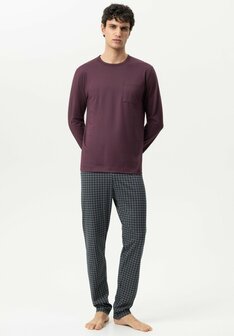 Mey Heren Pyjama Oxblood 2240110 - 762 | 34168