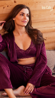Ten Cate Women Kimono Cherry Burgundy 60783-6247 | 34270