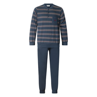 Gentlemen Heren Pyjama Pyjama Donkerblauw 114298 | 34127