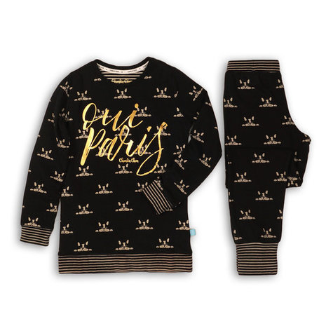 Charlie Choe Meisjes Pyjama Lounge Set Oui-Familie 41B-33031C | 21484