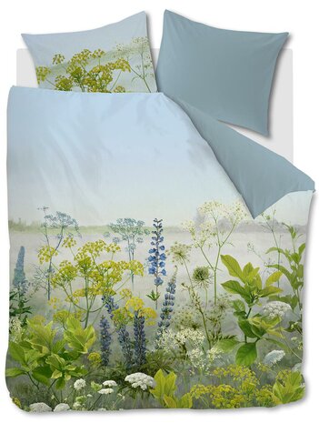 Beddinghouse Dekbedovertrek Wildflowers Blue Green 28034
