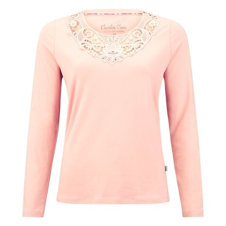 Charlie Choe Dames Longsleeve Pink F41128-38 | 27635