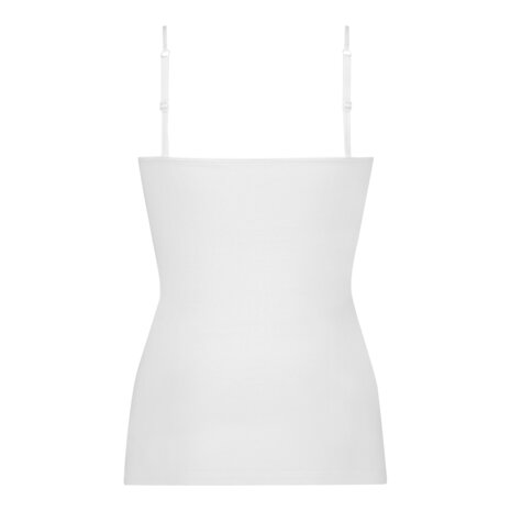 Ten Cate Women Basics Shape Spaghetti Top White 32295-001 | 27160