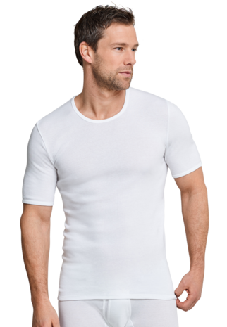 Schiesser Men Original Classics Feinripp T-Shirt Wit 005122-100 | 341