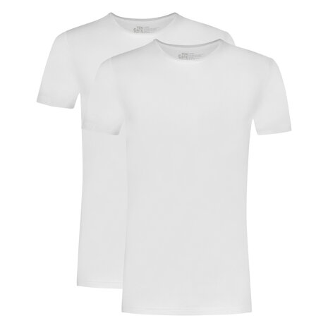 Ten Cate Men Basics T-Shirts 2-Pack White 32326-001 | 26930