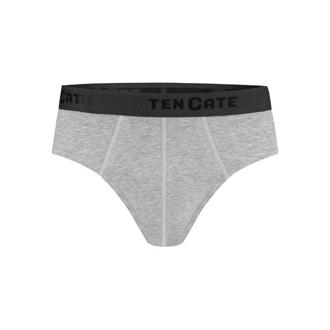 Ten Cate Men Basics Slips 2-Pack Grey Melee 32319-955 | 26901