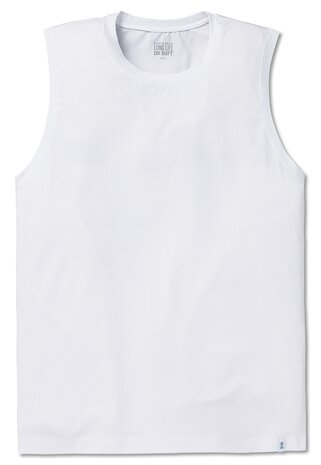 Schiesser Men Long Life Soft Tanktop White 164104-100 | 21078