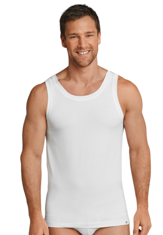 Schiesser Men Long Life Cotton Shirt 0/0 White 145138-100 | 12300