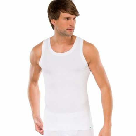 Schiesser Men Long Life Soft Shirt 0/0 White 155629-100 | 15518