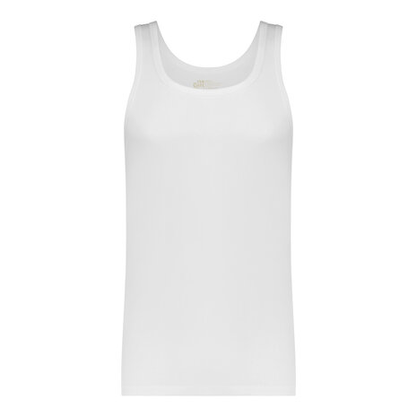Ten Cate Men Basics Singlets 2-Pack White 32324-001 | 26923