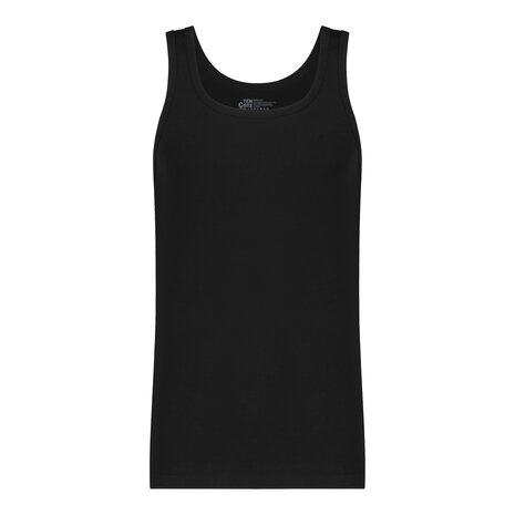 Ten Cate Men Basics Singlets 2-Pack Black 32324-090 | 26924