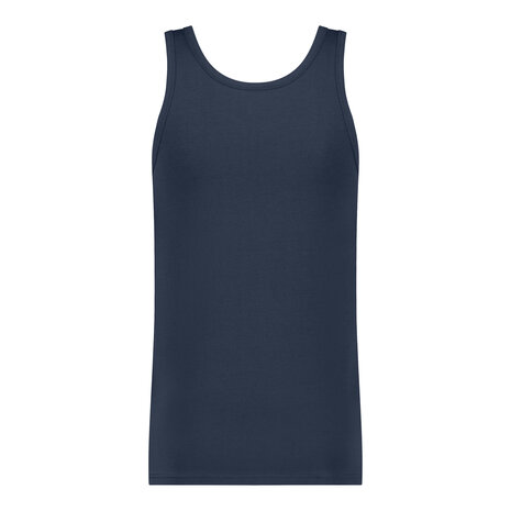 Ten Cate Men Basics Singlets 2-Pack Navy 32324-159 | 26925