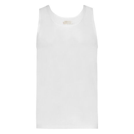 Ten Cate Men Basics Singlets 2-Pack White 32298-001 | 26936