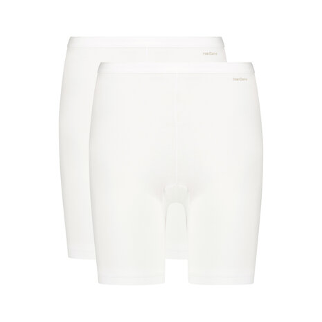 Ten Cate Women Basics Long Shorts 2-Pack White 32285-001 | 26870