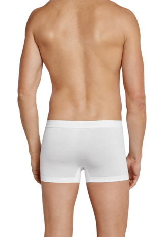 Schiesser Men Long Life Cotton Short White 145136-100 | 12296