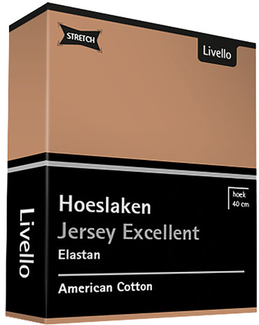 Livello Jersey Excellent Hoeslaken Caramel BLLIV33 | 26015