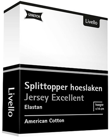 Livello Jersey Excellent Splittopper Wit BLLIV33SHL | 25170 