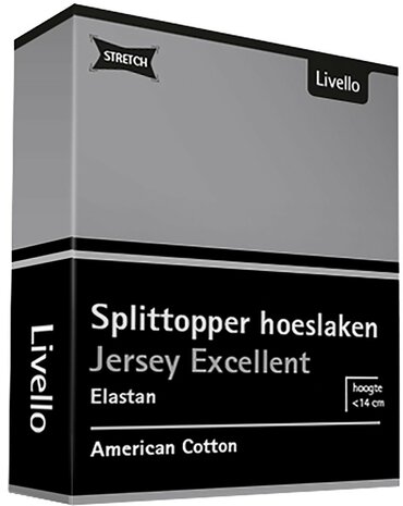 Livello Jersey Excellent Splittopper Light Grey BLLIV33SHL | 25172