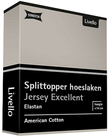 Livello Jersey Excellent Splittopper Stone BLLIV33SHL | 25512