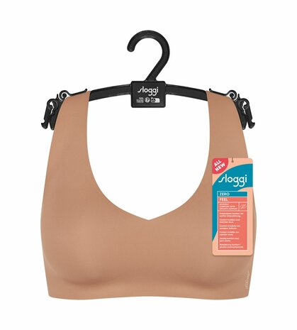 Sloggi Bralette Zero Feel 2.0 Voorgevormd Nostalgic Brown 10217728-00CM | 29593