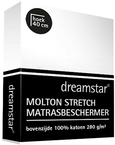 Dreamstar Molton Stretch De Luxe Hoeslaken MBSDRST280 | 25153