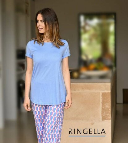 Ringella Dames Pyjama Nautic Blue 4211213-296 | 29801