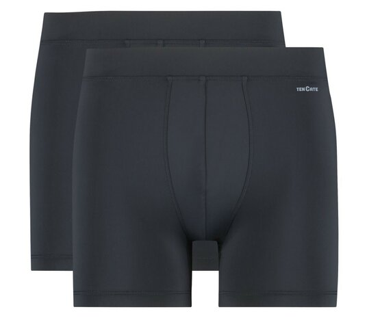 Ten Cate Men Microfiber Shorts 2-Pack Black/Black 32100 | 26548