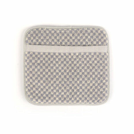 Bunzlau Castle Pannenlap Small Check Grey 3826 | 21607