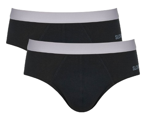 Sloggi Men Go ABC 2.0 Brief 2-Pack Black 10217985 - 004 | 30030