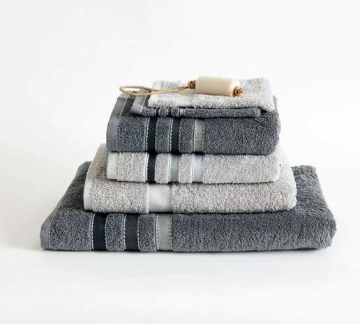 Vandyck Badgoed Collectie Prestige Lines  Steel Grey 29015