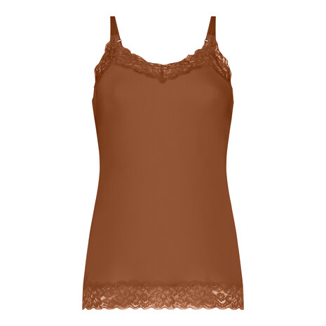 Ten Cate Women Secrets Spaghetti Top Lace Pecan 31912-1553 | 29589