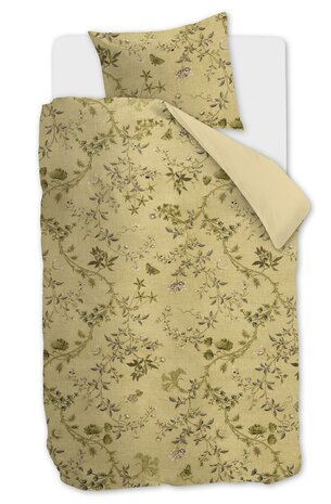 Beddinghouse Dekbedovertrek Charlotte Olive Green | 31371