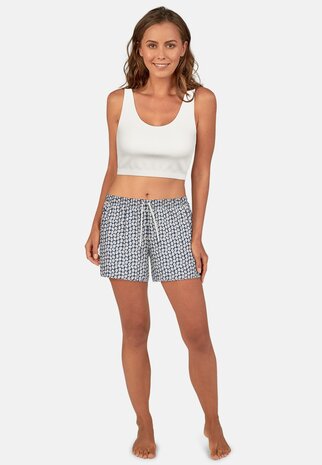 Tom Tailor Dames Short Blauw 64174-6095-635 | 31395