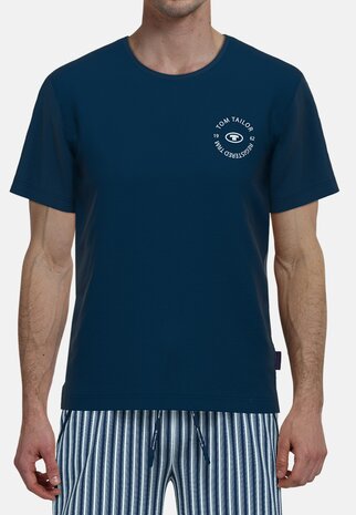 Tom Tailor Heren Shortama Donkerblauw 71427-4012-833 | 31421