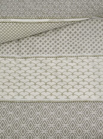 Rivièra Maison Dekbedovertrek Ropes Taupe 31463