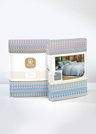 Pip Studio Dekbedovertrek Ashanti Blue 31472