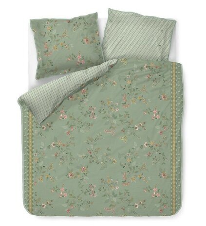 Pip Studio Dekbedovertrek Kili Flower Green 31475