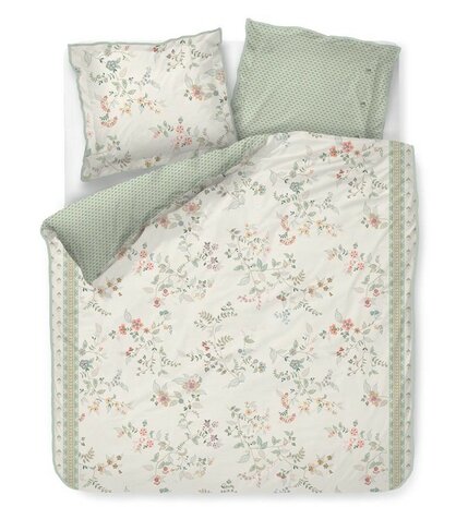 Pip Studio Dekbedovertrek Kili Flower White 31476