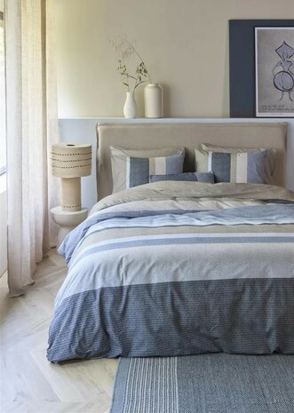 Beddinghouse Dekbedovertrek Jorren Blue Grey | 31491