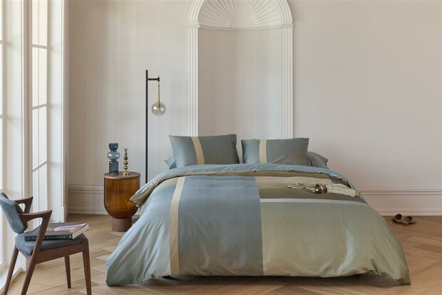 Kardol Dekbedovertrek Sloane Square Blue Grey | 31468