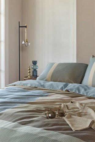 Kardol Dekbedovertrek Sloane Square Blue Grey | 31468