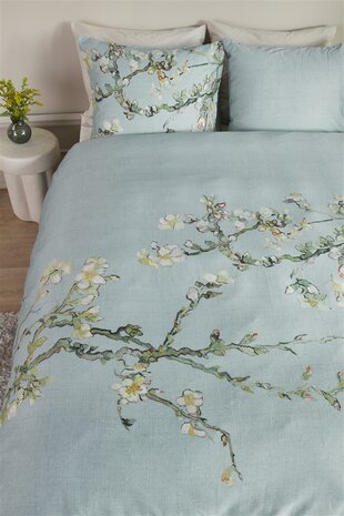 Beddinghouse Van Gogh Dekbedovertrek Blossom Blue Grey | 31470