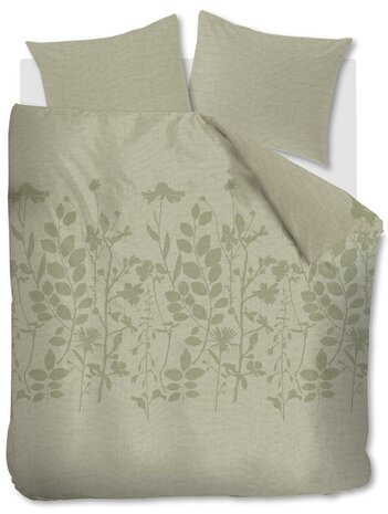 Ariadne At Home Dekbedovertrek Plant Light Green | 31481