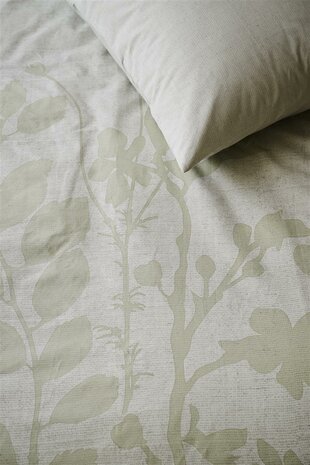 Ariadne At Home Dekbedovertrek Plant Light Green | 31481