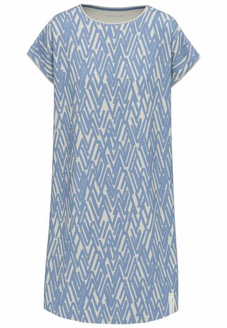 Tom Tailor Dames Nachthemd Blauw 60292-6085-625 | 31606