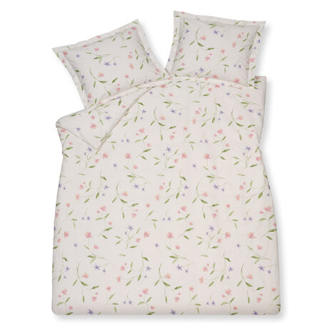 Vandyck Dekbedovertrek Soft Bloom Offwhite CLBB25102- 320 | 31413