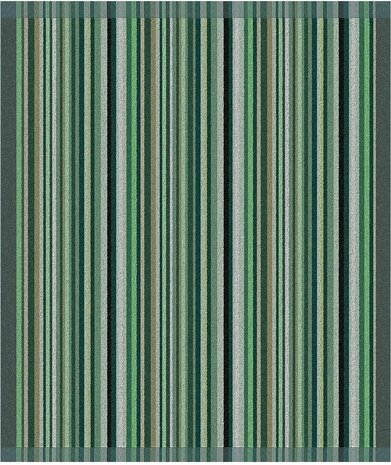 DDDDD Keukendoek Over The Rainbow Green 26418