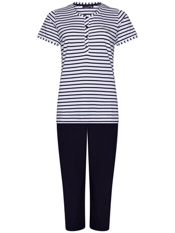 Rebelle Dames Pyjama Dark Blue 121251-622-1 | 31651