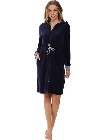 Rebelle Dames Ochtendjas Dark Blue 171251-620-1 | 31652