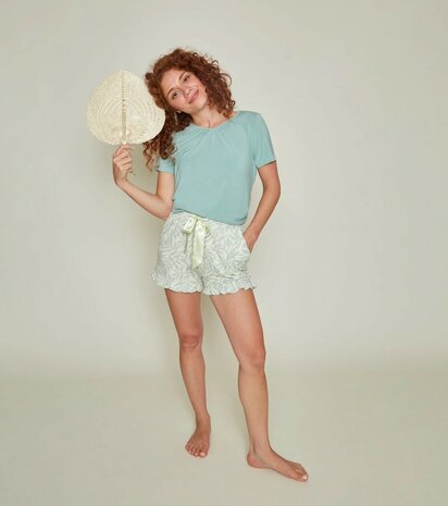 Charlie Choe Dames Short Light Green P55121-38| 31532